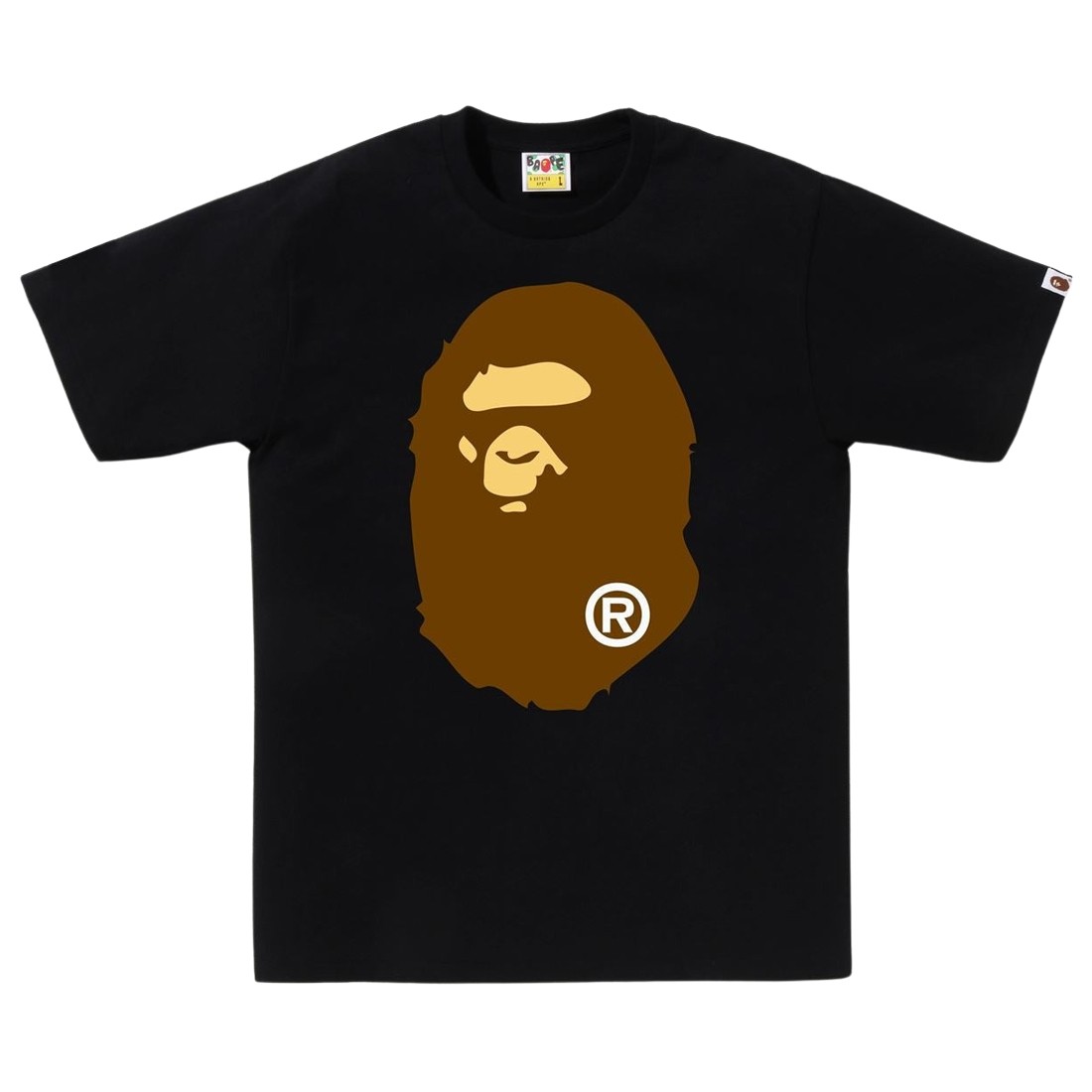 A Bathing Ape Men Big Ape Head Tee (black)