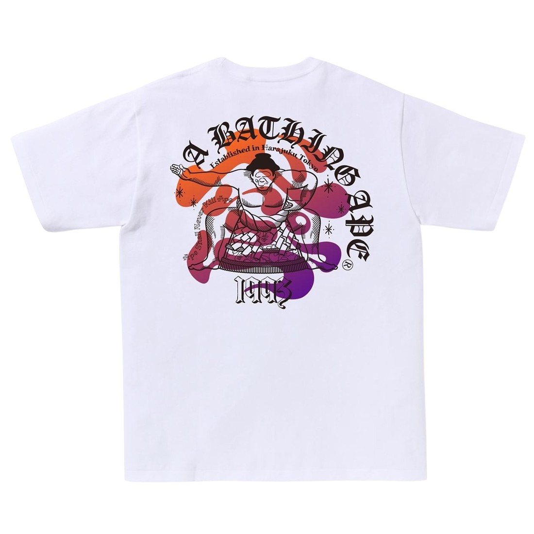 A Bathing Ape Men Japan Culture Sumo Tee (white)