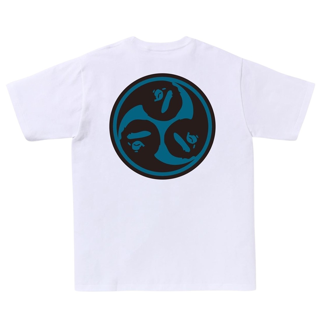 A Bathing Ape Men Japan Culture Mitsudomoe Tee (white)