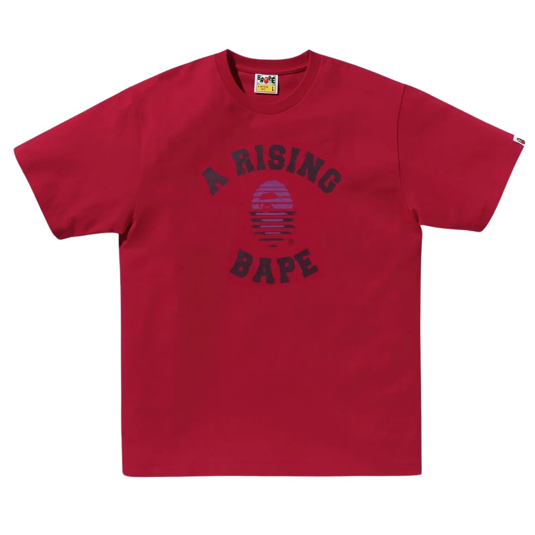 A Bathing Ape Men A Rising Bape Tee (purple)