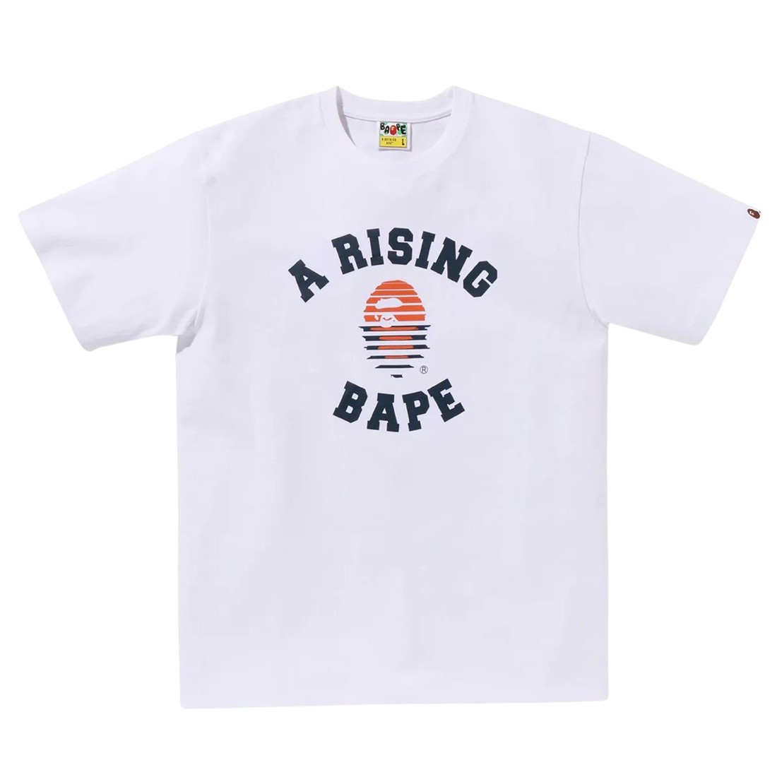 A Bathing Ape Men A Rising Bape Tee (white)