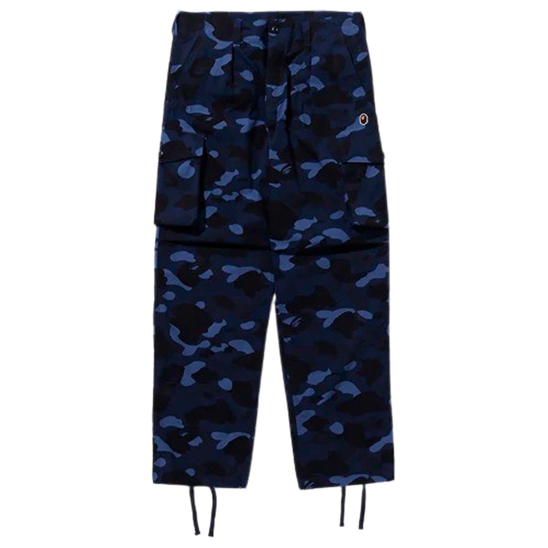 A Bathing Ape Men Color Camo 6 Pocket Pants (navy)