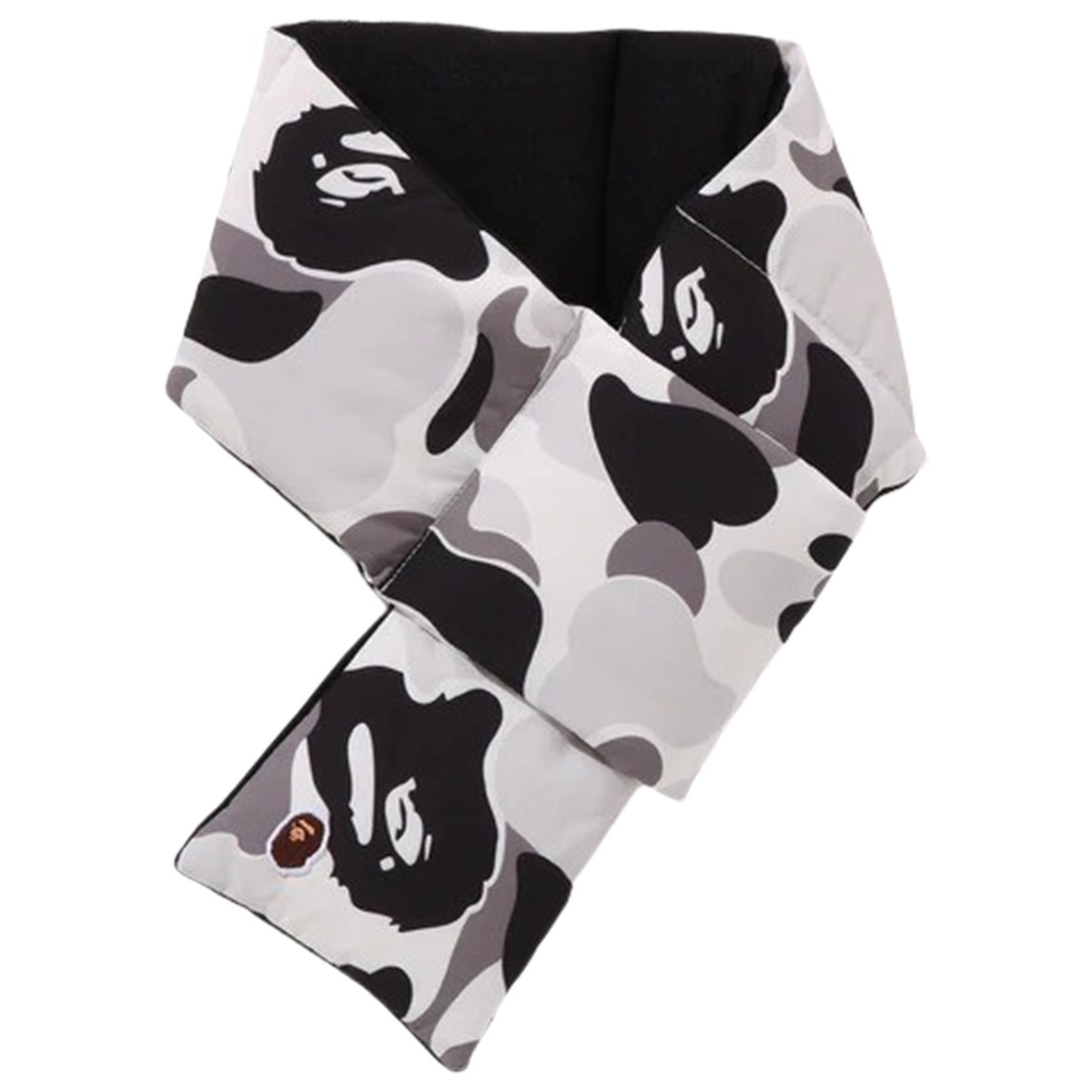 A Bathing Ape ABC Camo Pocket Fleece Scarf (gray)