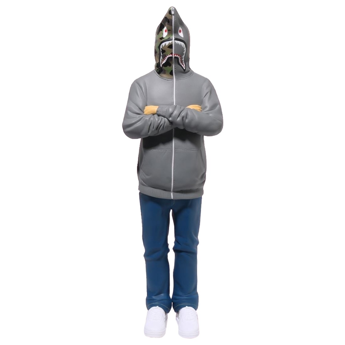 A Bathing Ape Shark Figure (gray)