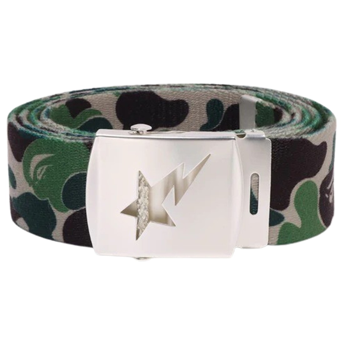 A Bathing Ape ABC Camo Sta GI Belt (green)