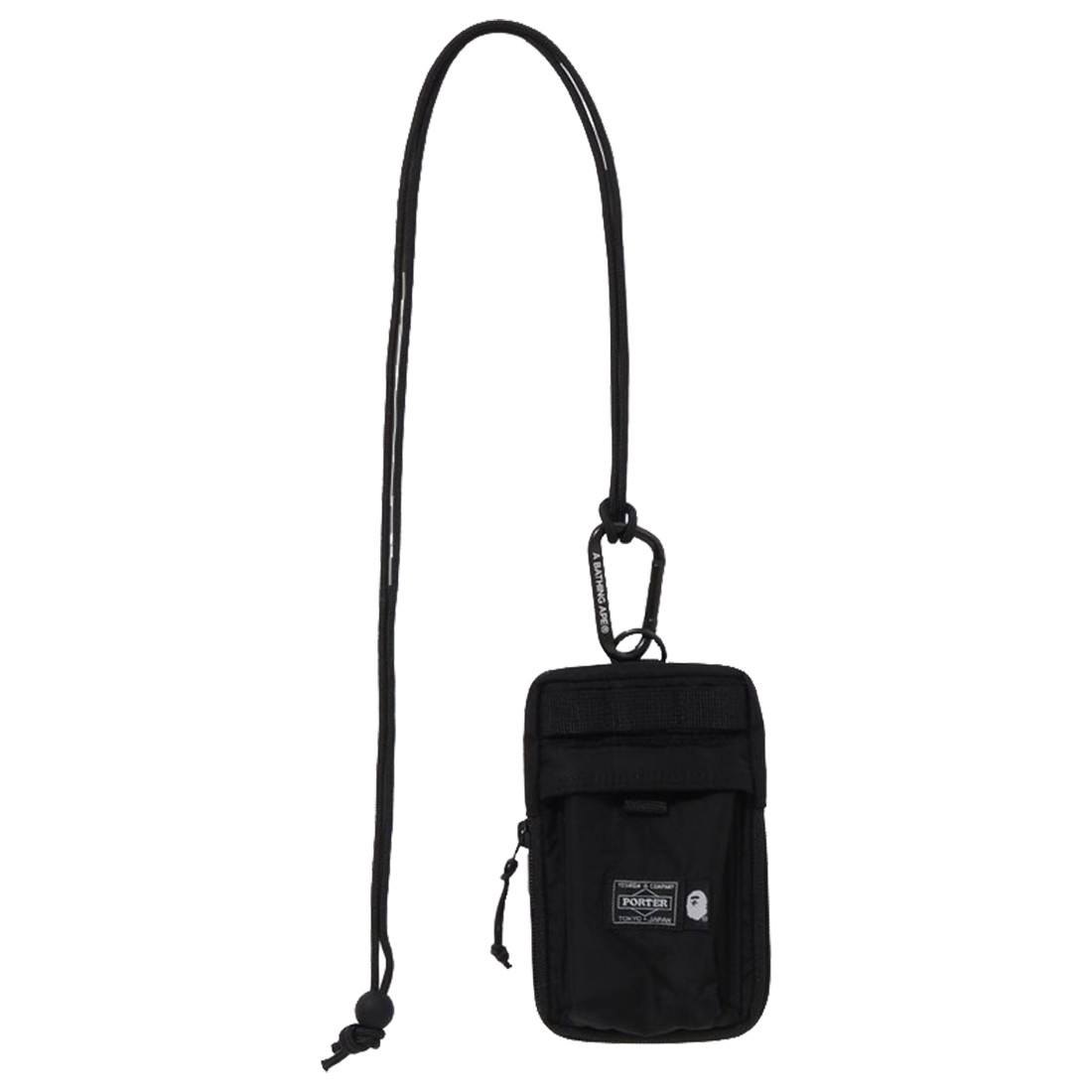 A Bathing Ape Porter Mini Bag (black)