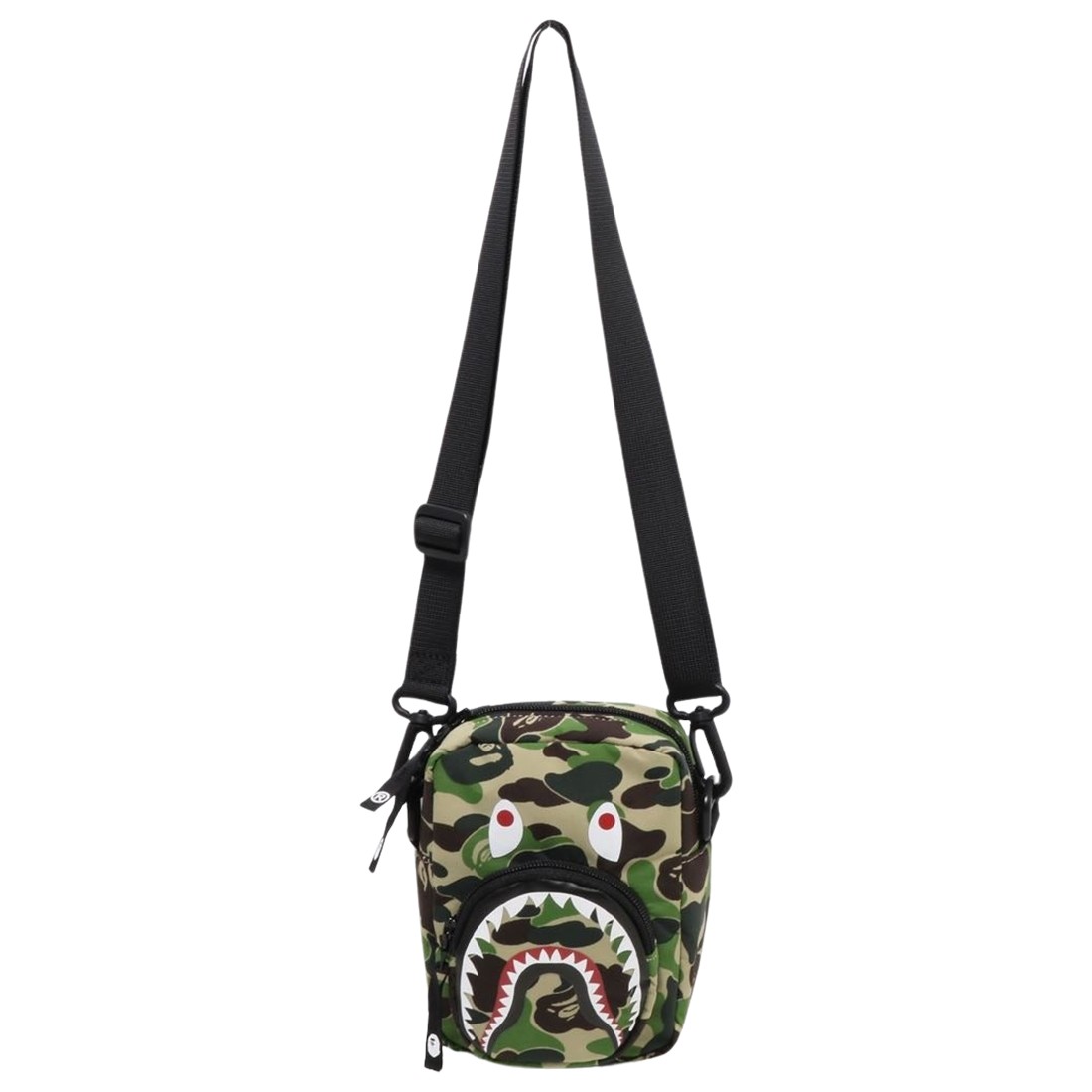 A Bathing Ape ABC Camo Shark Mini Bag (green)