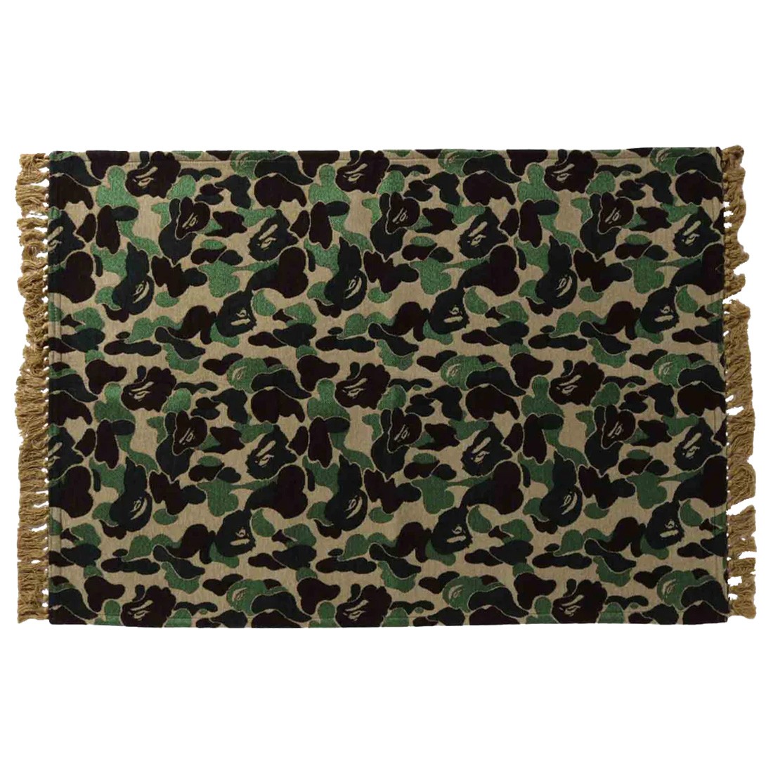 A Bathing Ape ABC Camo M Rug (green)