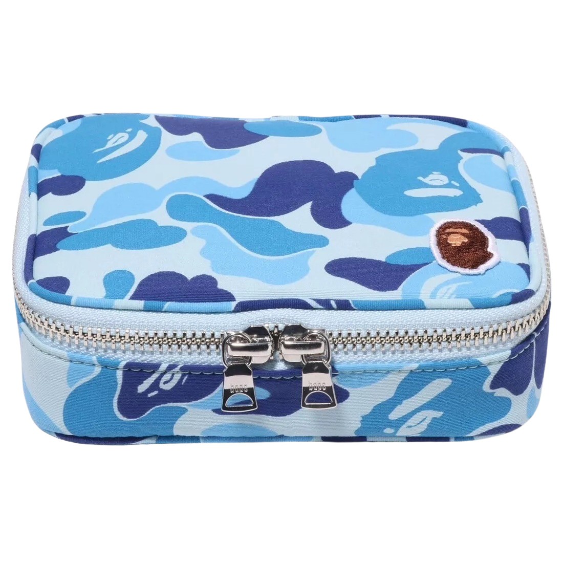 A Bathing Ape ABC Camo Amenity Pouch (blue)