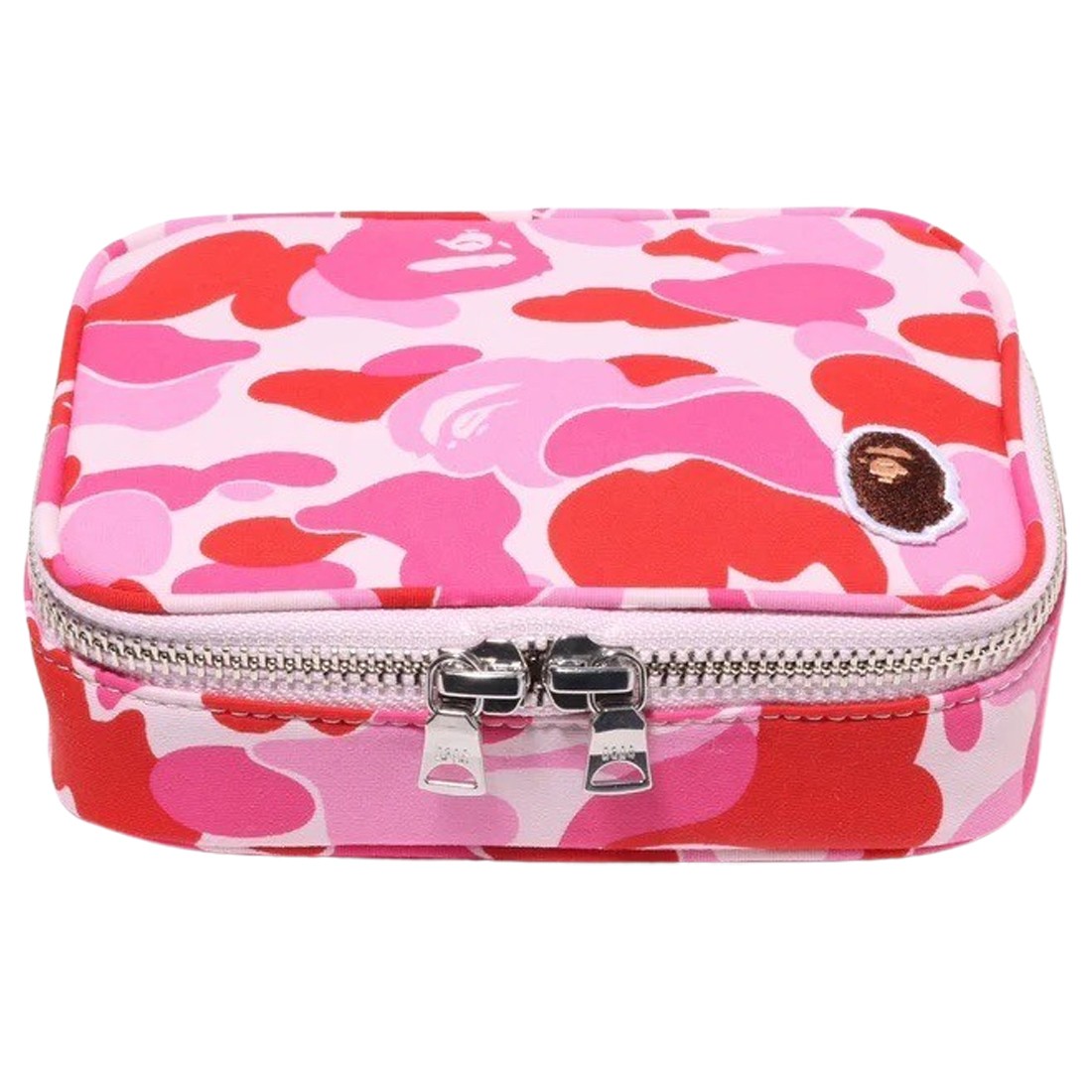 A Bathing Ape ABC Camo Amenity Pouch (pink)