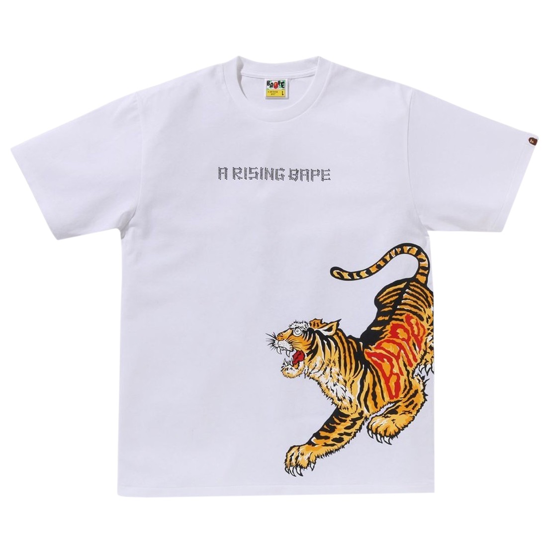 A Bathing Ape Men Tiger And Dragon Tee (white)