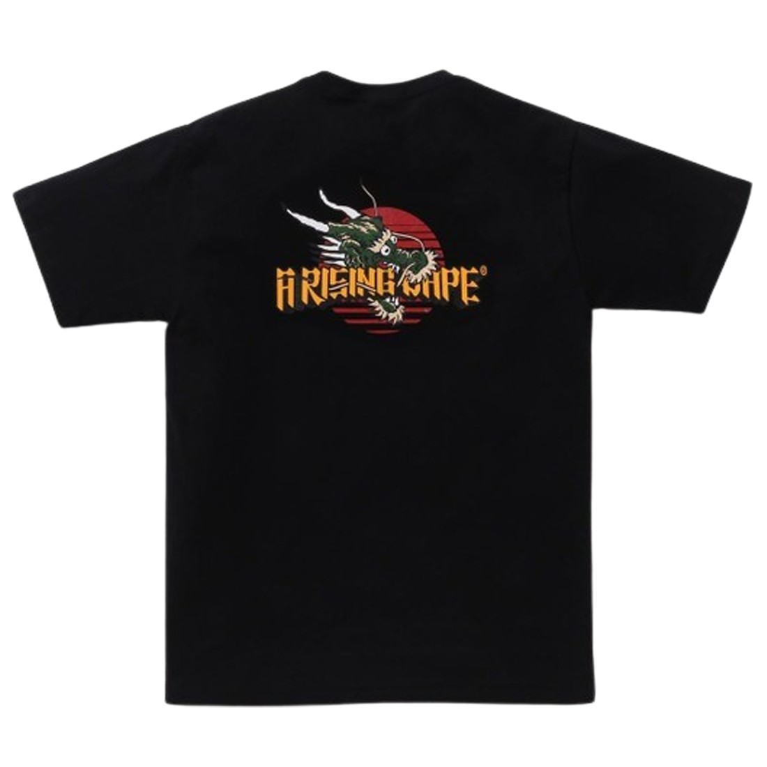 A Bathing Ape Men A Rising Bape Dragon Tee (black)