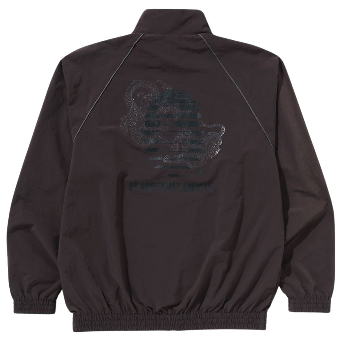 A Bathing Ape Men Tiger And Dragon Track Jacket (gray / charcoal)