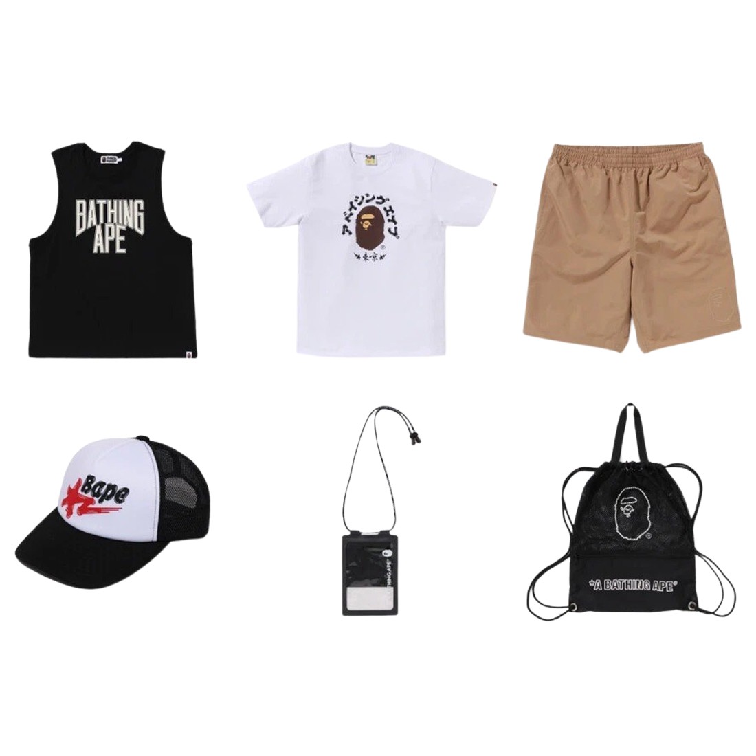 A Bathing Ape Summer Bag (black)