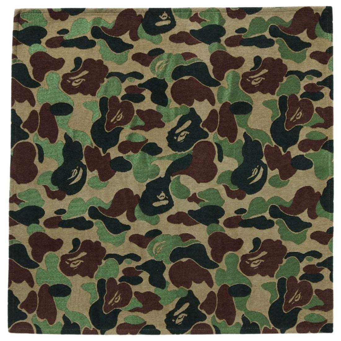 A Bathing Ape ABC Camo Rug (green)