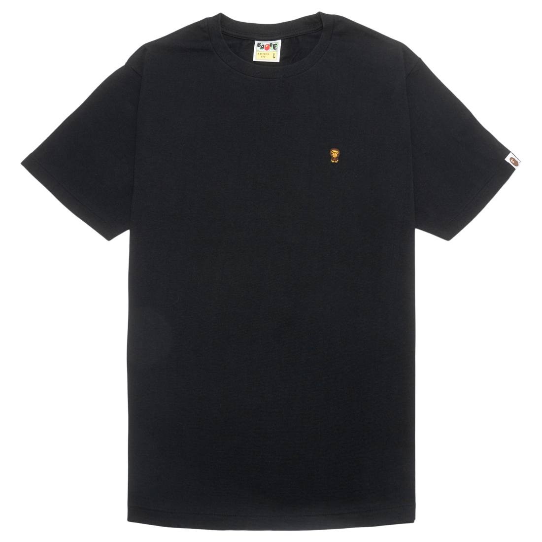 A Bathing Ape Men Baby Milo One Point Tee (black)