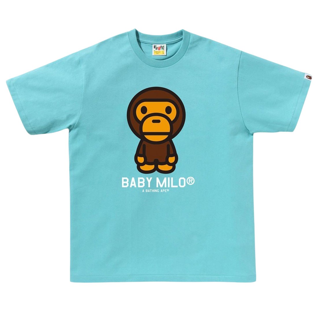 A Bathing Ape Men Baby Milo Tee (blue)