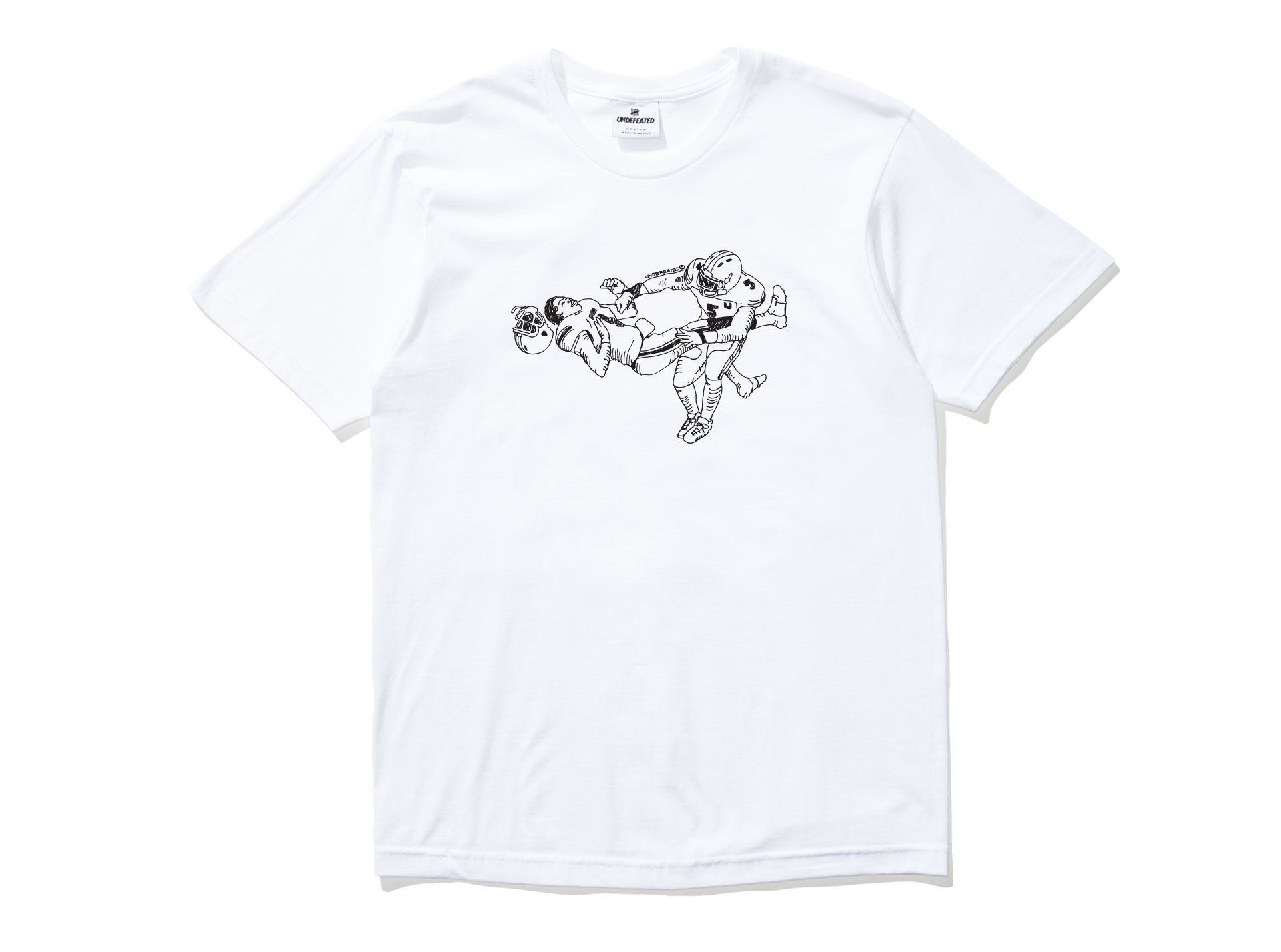 Undefeated Men Laid Out Tee (white)