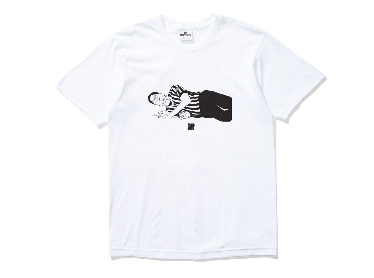 Undefeated Men Refed Tee (white)