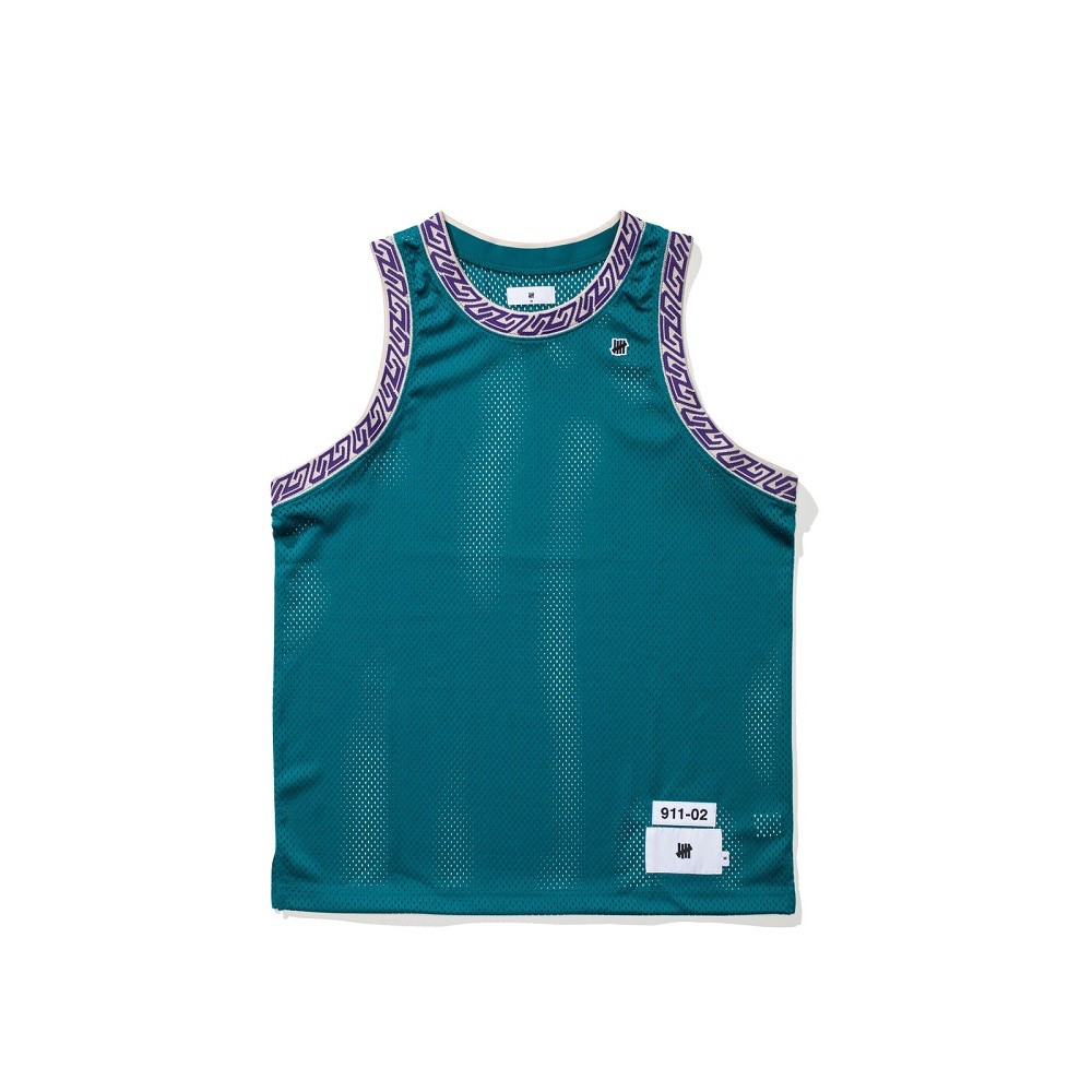 Undefeated Men Authentic Basketball Jersey (teal / green)