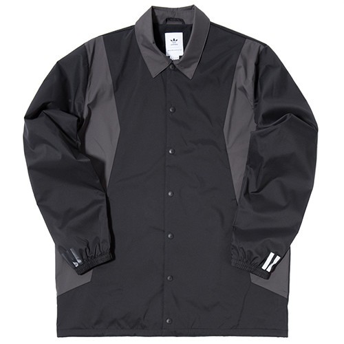 Adidas Men White Mountaineering Long Bench Jacket (black)