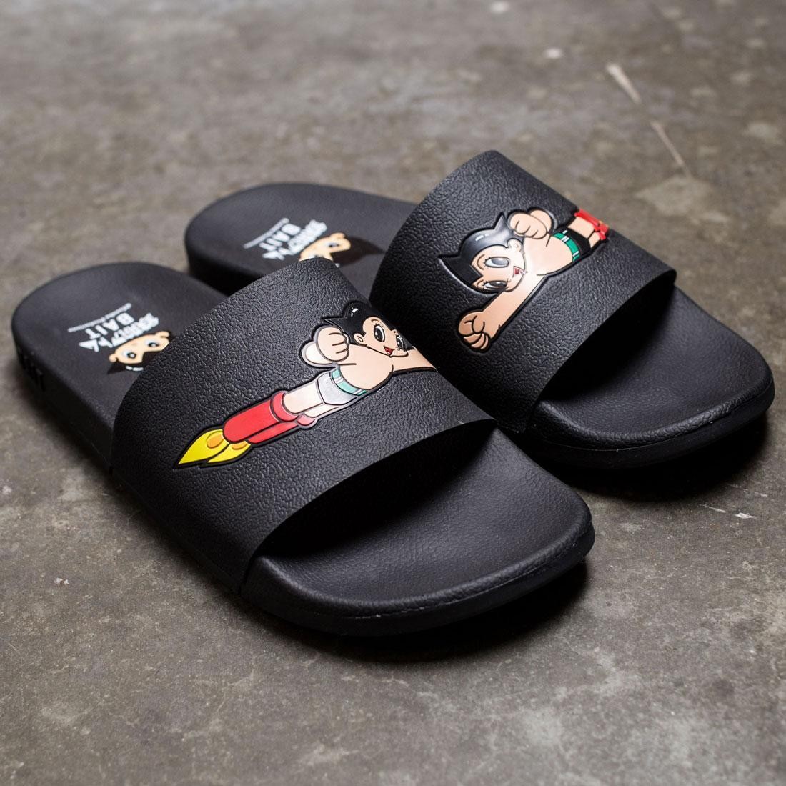 BAIT x Astro Boy Men Launch Slides (black)