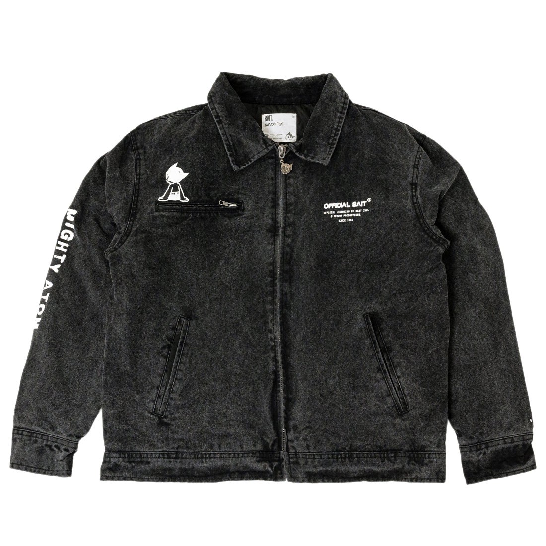 BAIT x Astro Boy Men Official Merchandise Canvas Jacket (gray)