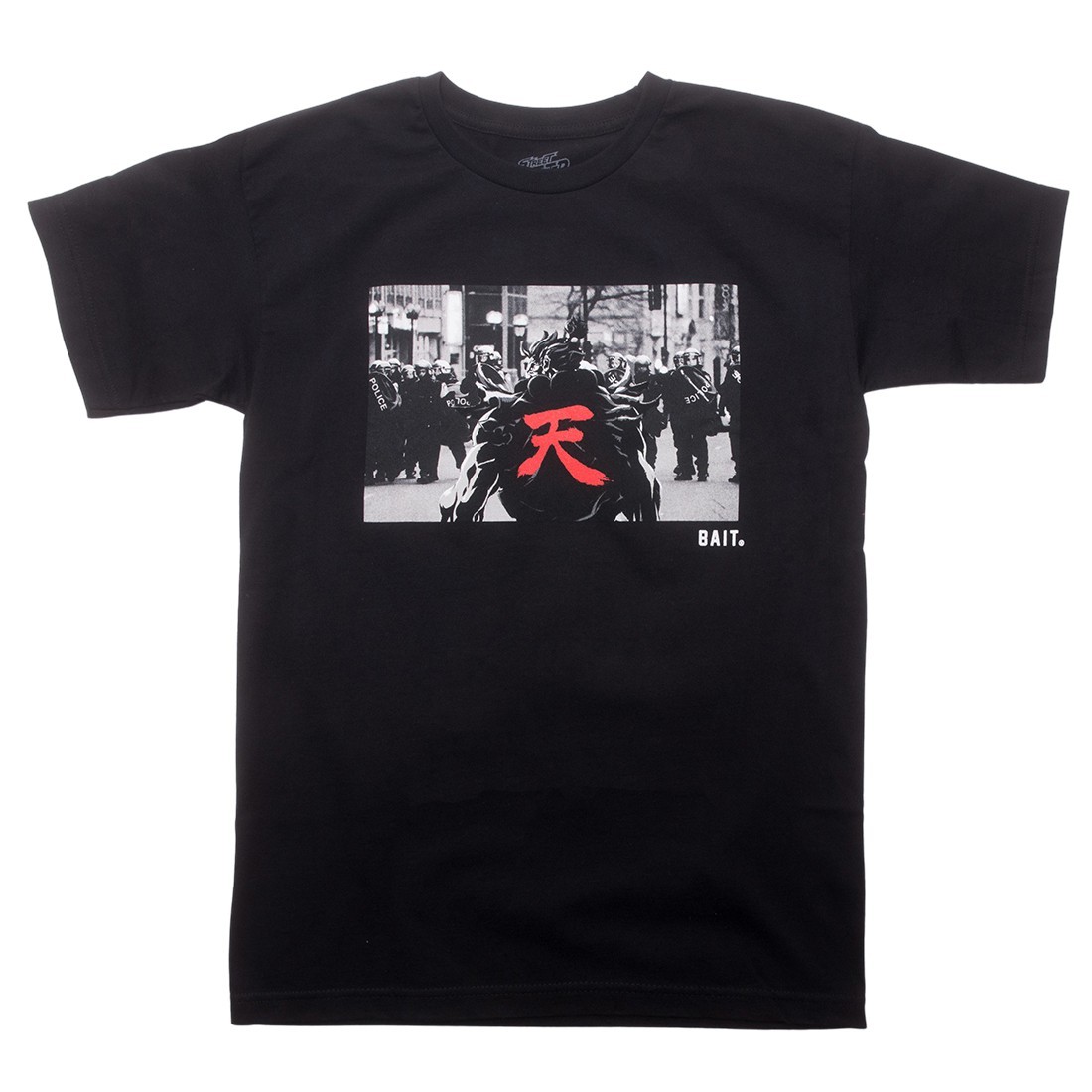 BAIT x Street Fighter Men Akuma Riot Snapshot Tee (black)