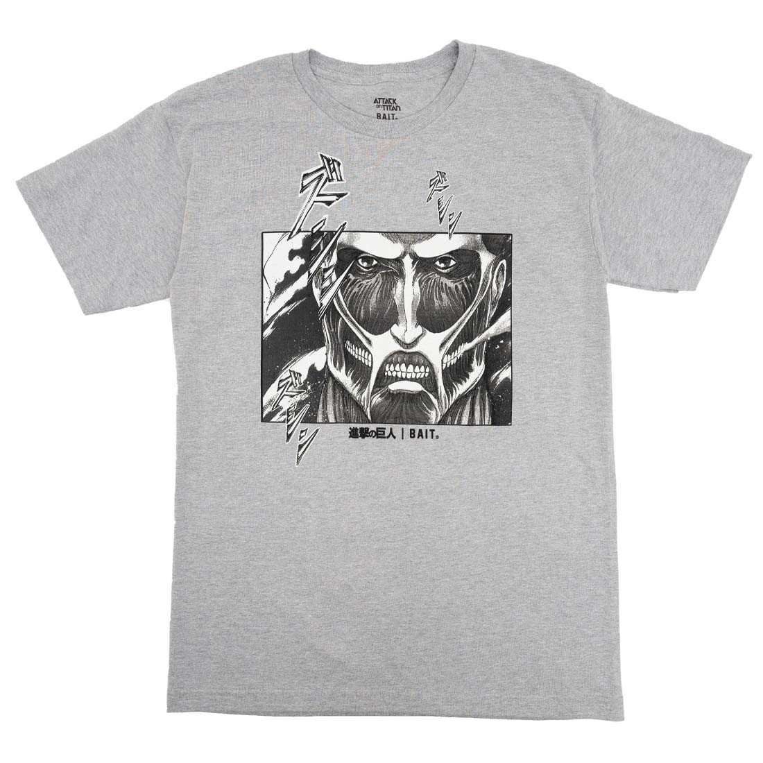 BAIT x Attack On Titan Men Colossal Titan Tee (gray)