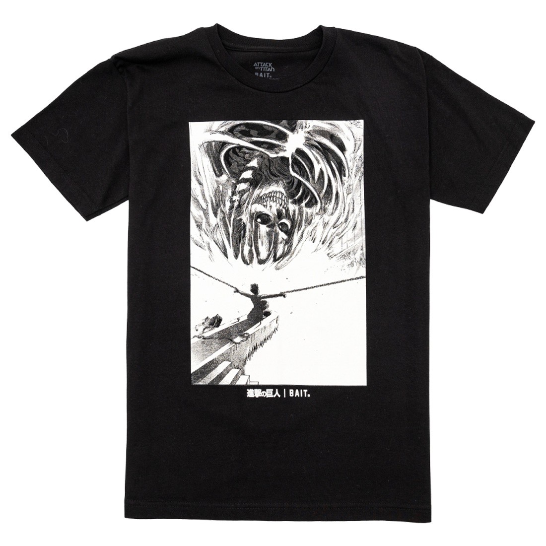 BAIT x Attack On Titan Men King Reiss Tee (black)