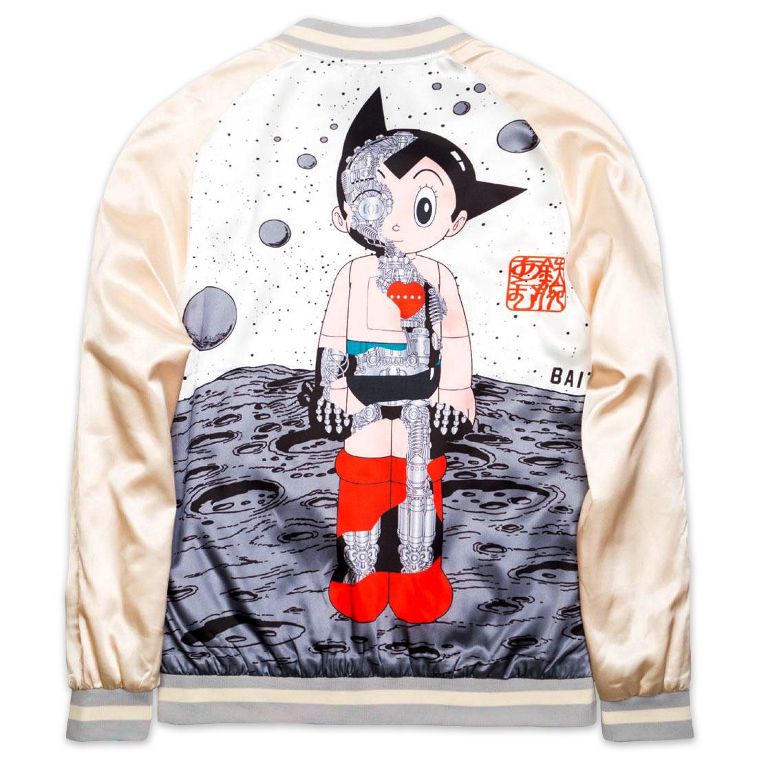 BAIT x Astro Boy Men Moon Souvenir Jacket (gold / white)