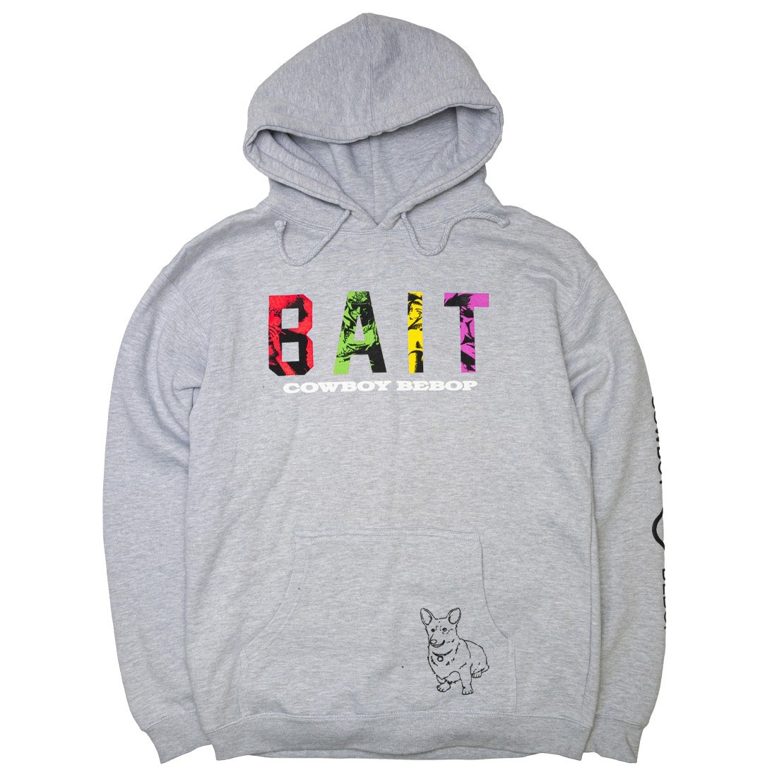 BAIT x Cowboy Bebop Men BAIT Logo Hoody (gray)
