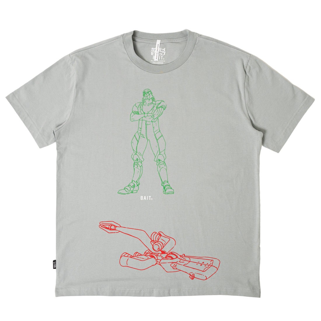BAIT x Cowboy Bebop Men Jet Black Tee (gray)