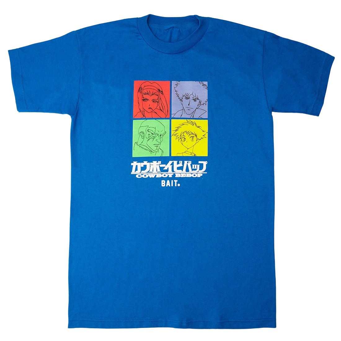 BAIT x Cowboy Bebop Men Space Crew Tee (blue)
