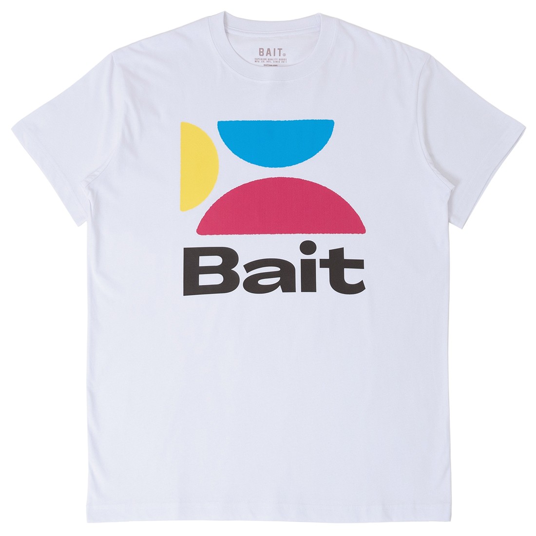 BAIT Men CMYK Tee (white)