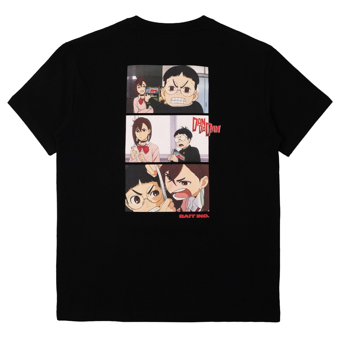BAIT x Dan Da Dan Ayase and Okarun Tee (black)