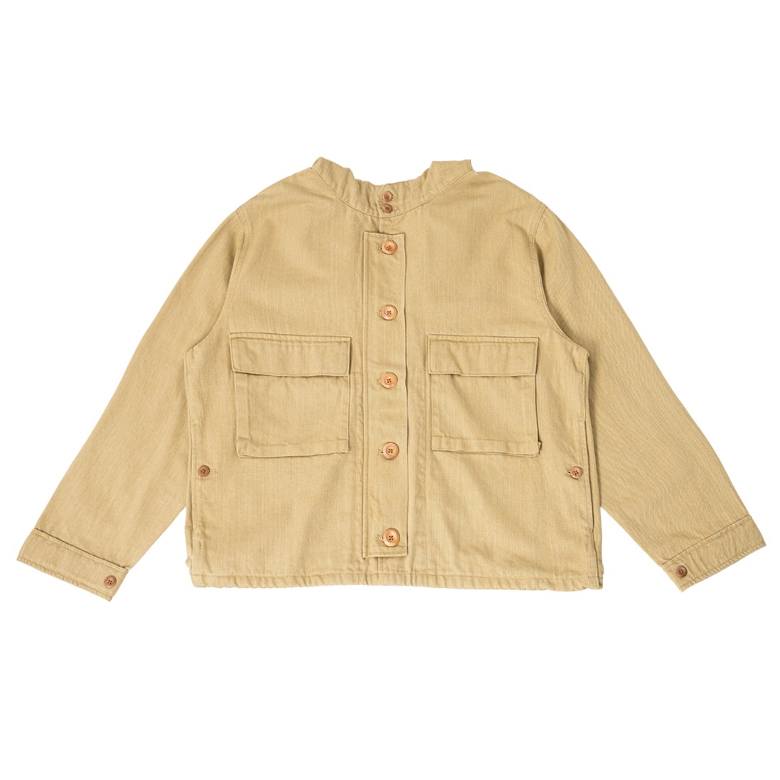 BAIT Men Denim Jacket (brown / tan)