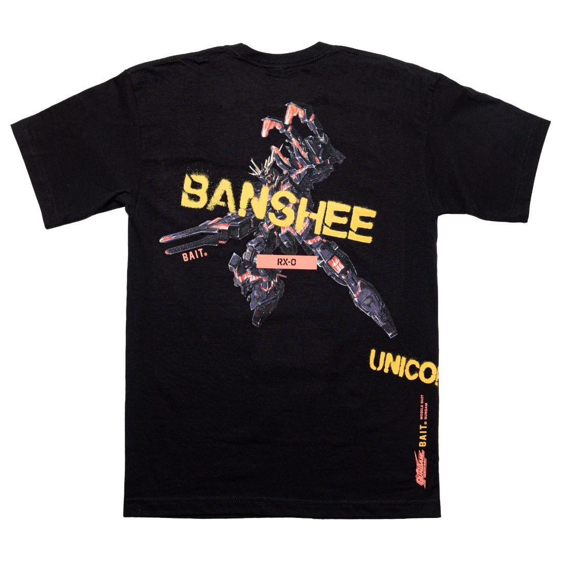 BAIT x Gundam Universe Men Banshee Tee (black)