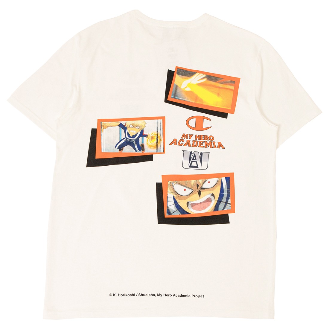 BAIT x Champion x My Hero Acadamia Men Bakugo Tee (white)