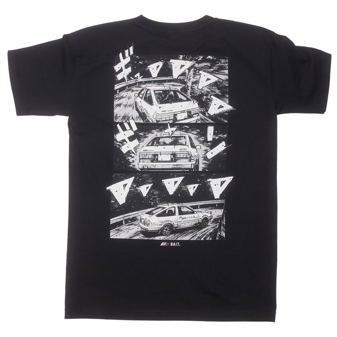 BAIT x Initial D Men How To Drift Tee (black)