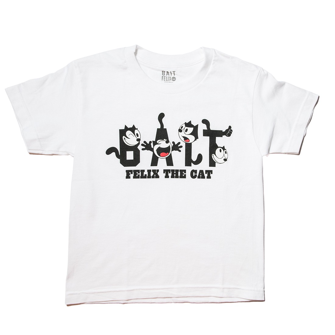 BAIT x DreamWorks BAIT Felix The Cat Youth Tee (white)