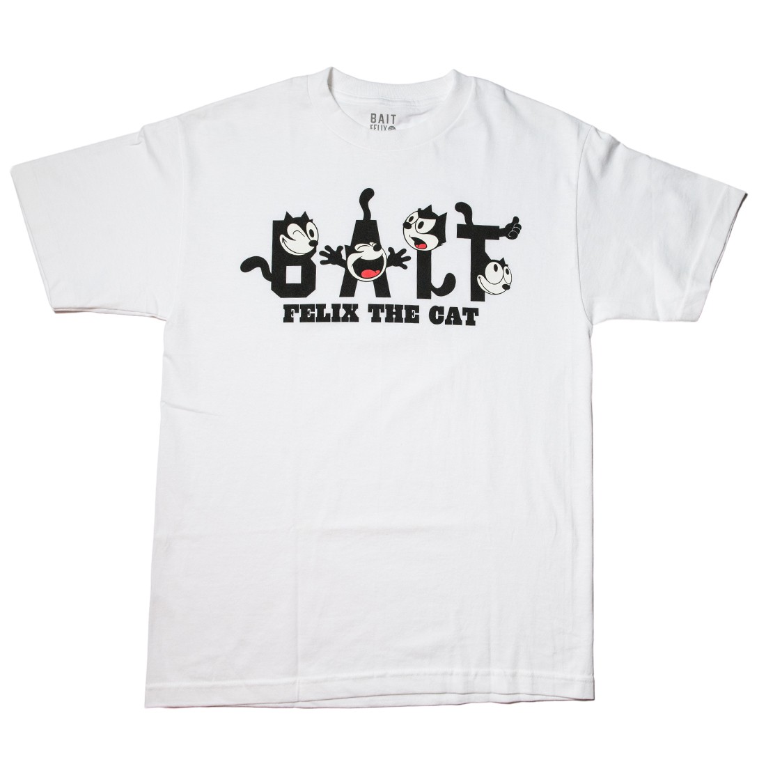 BAIT x DreamWorks Men BAIT Felix The Cat Tee (white)