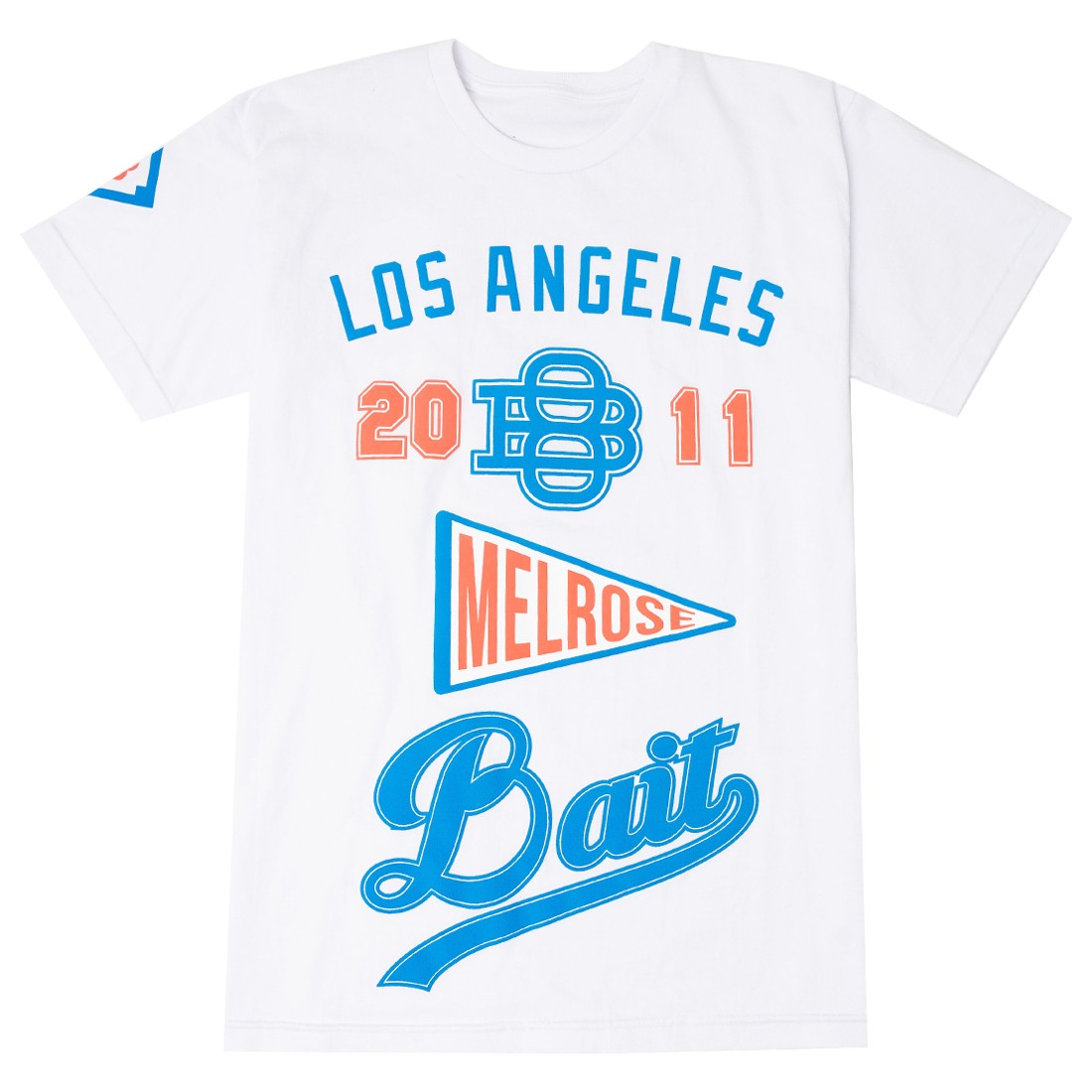BAIT Men Melrose Baseball Tee (white)