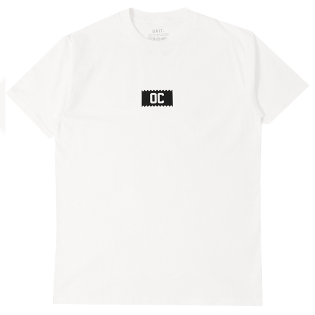 BAIT Orange Men Logo Tee (white)