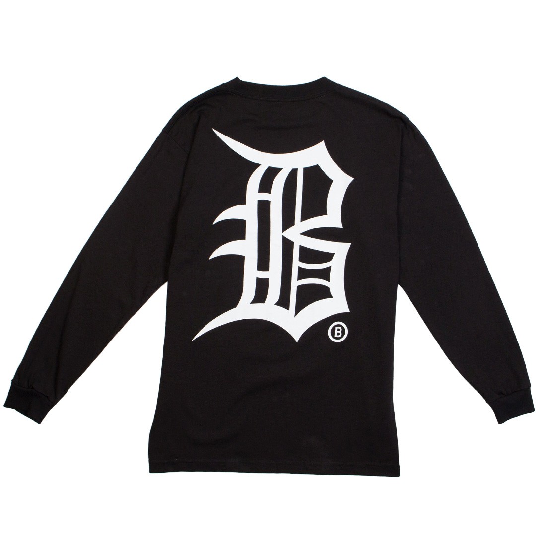 BAIT Men Old B Long Sleeve Tee (black)