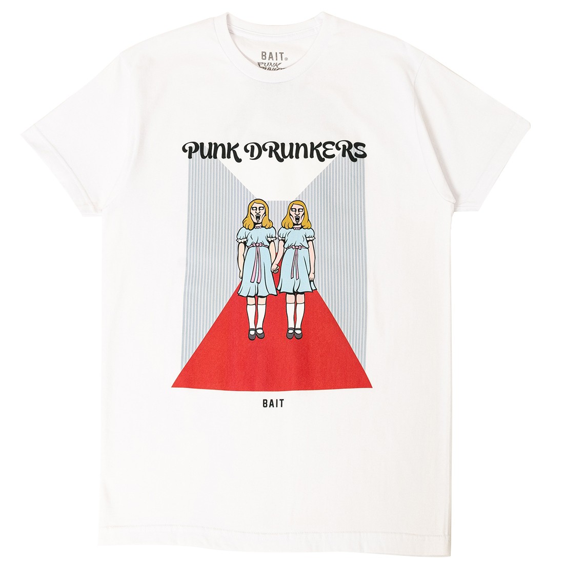 BAIT x Punk Drunkers Men Twins Tee (white)