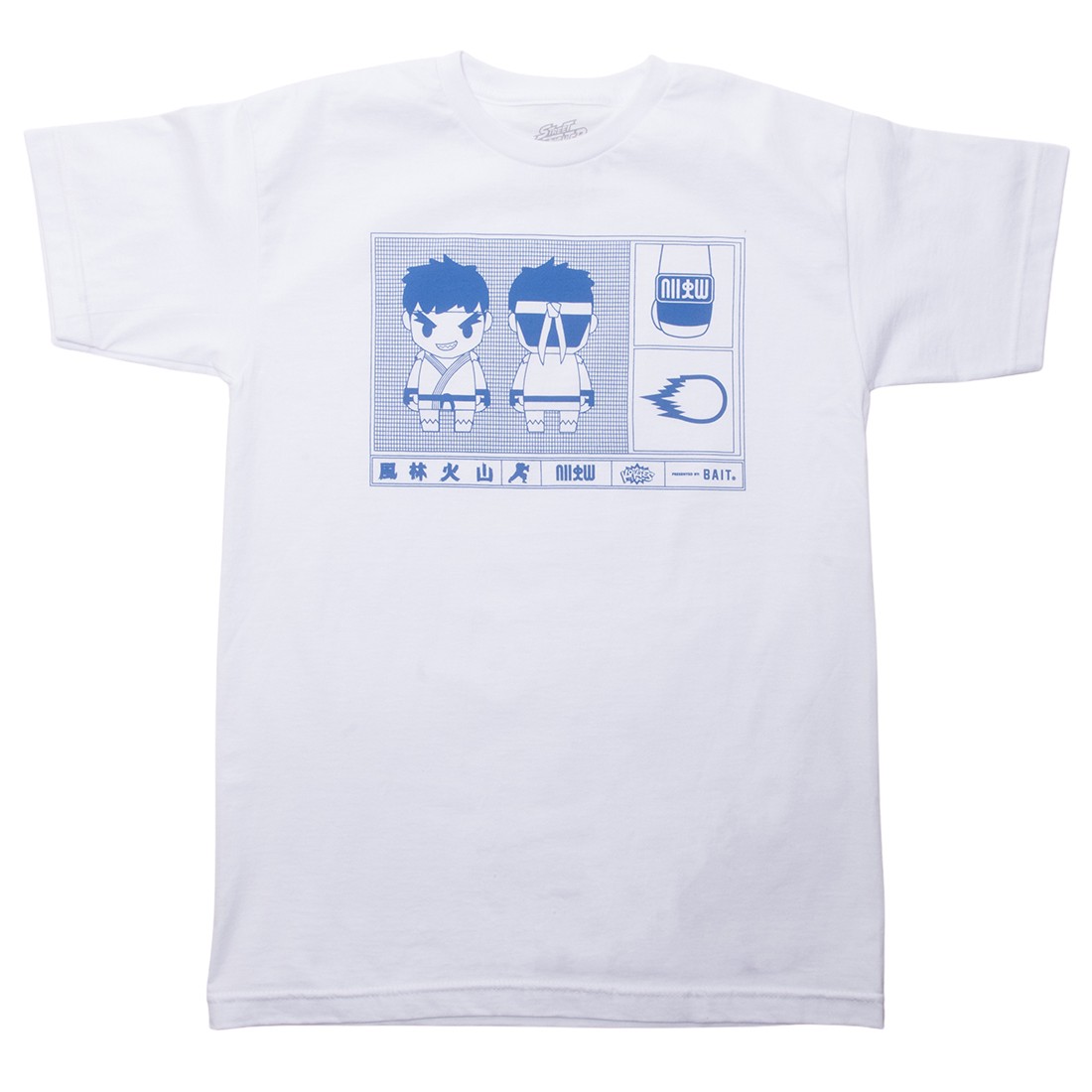 BAIT x Street Fighter Ryu Men Kokies Design Tee (white)