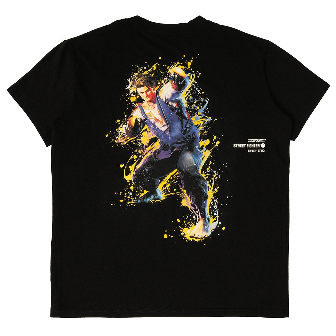 BAIT x Street Fighter 6 Men Luke Tee (black)