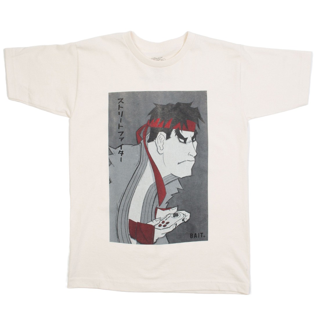 BAIT x Street Fighter x Kidokyo Men Ryu Tee (white / oatmeal)