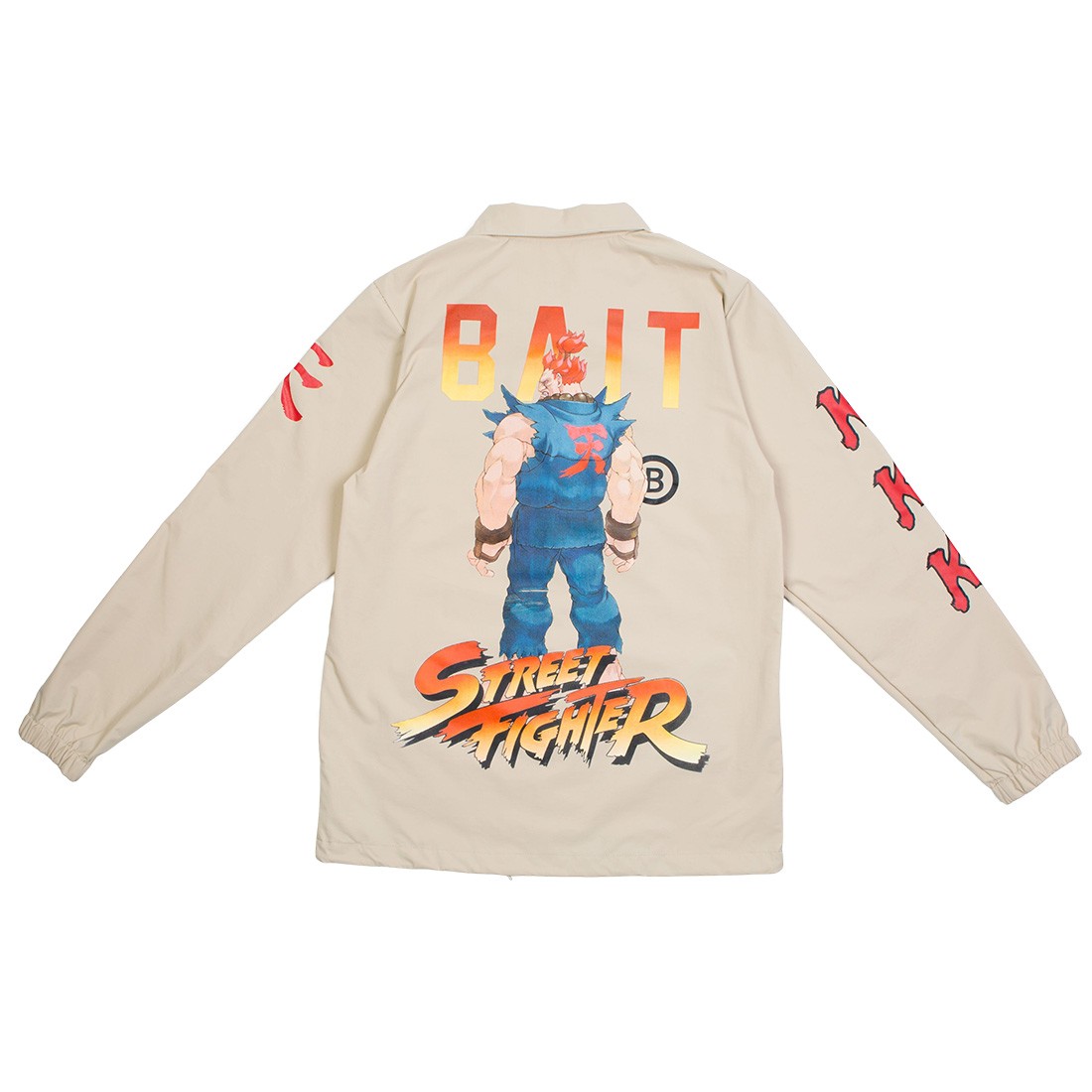 BAIT x Street Fighter Men Akuma Stance Jacket (sand)